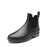 DREAM PAIRS Gummistiefel Herren Halbhoch Chelsea Boots Arbeitsschuhe Herren wasserdichte...