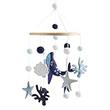 Spielzeug Mobile für das Babybett | Meeresthema-Babymobile | Lernspielzeuge für Wippe Kinderwagen...