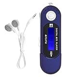 Baeroprki MP3-Player mit KopfhöRer 8 GB, Tragbarer Musik-MP3-USB-Player mit LCD-Bildschirm,...
