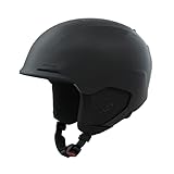 ALPINA Unisex-Erwachsene BRIX Skihelm, Black matt, 59-63 cm