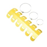 Motorrad-Auspuffrohrschutz, Biegsamer Auspuffkrümmer, Motorrad-Motor-Hitzeschild,...