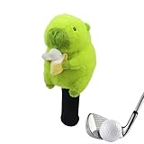 SVCEQZE Capybara Golfschlägerhaube, Capybara, Golfschlägerhaube, Tier-Golfschläger-Kopfbedeckung,...