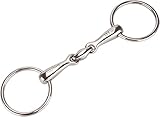 Equinate Wassertrense Edelstahl 16mm doppelt gebrochen 11,5cm - Anatomisch geformtes...