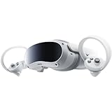 PICO 4 All-in-One VR Headset, VR Brille, Weiß und Grau, 128GB