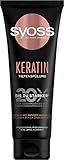 Syoss Tiefenspülung Keratin (250 ml), reichhaltige Spülung mit Keratin bekämpft Frizz & sorgt...