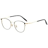 GUDVUE Blaulicht-Brille, Metall-Brille für Computer/Gaming/Fernseher/Telefone für Damen/Herren,...