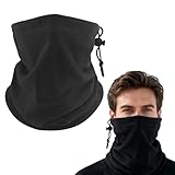 Halswärmer-Multifunktionstuch -Winter Loop Schal Herren & Damen, Fleece Schlauchschal Halswärmer...