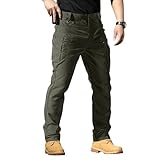 Cargohose Herren Zip Off Leicht Frühlingshaft Pants Wildnis Stilvoll Tactical Hose Baggy Outdoor...