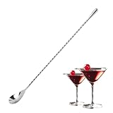 Barlöffel,Cocktail Löffel Langer,Stirrers,Rühroffel,Gin Aus Edelstahl,Professioneller...