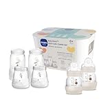 MAM Easy Start Anti-Colic Combi-Set, Babyflaschen Set mit 6 Flaschen gegen Koliken (2 x 130 ml, 160...