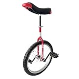 Green Slide Einrad, 20 Zoll, Produktreihe Nova rot, Anfänger (runde Gabel), leichte Aluminiumfelge,...