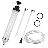 500ml Ölabsaugspritze, Ölabsaugpumpe mit 2 Schlauch,Ölabsaugpumpe & Umfüllpumpe für...