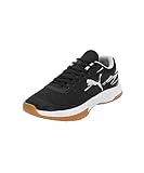 PUMA Unisex Varion Ii Indoor Court Shoe, Black Cool Light Gray Yellow Blaze Gum, 45 EU