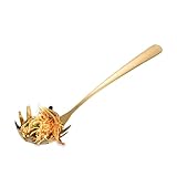 Nudellöffel – Nudellöffel aus Edelstahl, Spaghetti-Servierlöffel, Nudellöffel, Nudellöffel,...