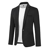 Allthemen Herren Sakko Sportlich Slim Fit Blazer Männer Modern Freizeit Jackett Business Anzugjacke...