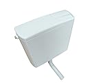 Geberit Aufputz Spülkasten AP140 für 2-Mengen-Spülung, Toilettenspülung tief hängend, mit...