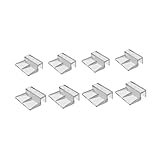 Harilla 8X Aquariumdeckel-Stützhalter, praktische, professionelle Stützklammern aus Acryl für...