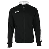 Spalding Kinder Team II Zipper Jacke, schwarz, 164