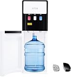 ACROSSPART 500W Wasserspender, Bodenstehender Wasserspender Kalt Heiß Doppelfunktion, Elektrisch...