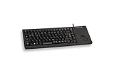 CHERRY XS Trackball Keyboard, Deutsches Layout, QWERTZ Tastatur, kabelgebundene Tastatur,...