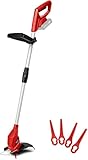 Einhell Rasentrimmer GC-CT 18/24 Li – Solo Power X-Change (18 cm, Li-Ion, 24 cm Schnittbreite,...