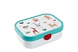 Mepal - Brotdose Kinder Campus - Bento Box Kinder - Brotdose Kinder mit Fächern & Gabel - Meal Prep...