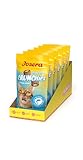JOSERA Crunchies Salmon (6 x 60 g) | Premium Knusperkissen für Katzen | mit Lachs | getreidefreie &...