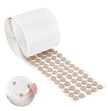 PH PandaHall 1000 Stück Selbstklebende Filzgleiter Filz Schranktürpuffer 10mm Beige Filzpuffer 2mm...