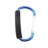 Großer Mehrzweck-Karabiner, 14 x 8 cm, Universalhaken für Kinderwagen, Hundeleine, Einkaufen und...
