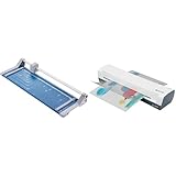 Dahle 508 Papierschneider (6 Blatt Schneidleistung, bis DIN A3) blau & Leitz iLAM Home A3...