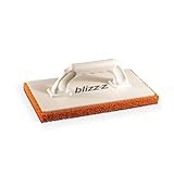 blizz-z Profi Schwammgummi-Reibebrett Maße: 280 x 140 x 18 mm grob (1 Stück) | Putzbrett zum...