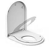 IDEALHOUSE Toilettendeckel Mit Kindersitz, Wc Sitz Mit Absenkautomatik, Klodeckel Mit Quick-Release...