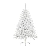 SOLAGUA NAVIDAD Künstlicher Weihnachtsbaum, Lametta-Blatt-Tanne 120–210cm Bäume mit...
