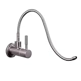 Premium Wasserhahn für die Küchenspüle, Wandmontage, 55 mm, einfache Installation, sauberes und...