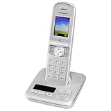 Panasonic KX-TGH720GG Schnurlostelefon mit Anrufbeantworter (DECT Telefon, strahlungsarm,...