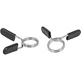 GORILLA SPORTS® Federverschlüsse - Paar, Klemme für 30mm Hantelstangen, aus Stahl - Federclip,...