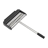 YNAADYH 34x19cm Biegemaschine Sickenmaschine - Sicken Biegen Profilrolle Blech Blechbiegen (A1)