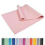Myga Einsteiger-Yogamatte | Rutschfest & Leicht zu tragen – 4 mm Dicke | Ideal für Yoga, Pilates,...