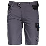 Revolt Ripstop Stretch Arbeitsshorts - Elastische Kurze Arbeitshose Herren - Herren Cargohose Kurz -...