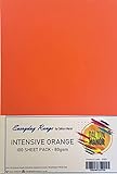 DALTON MANOR Tonpapier, 80 g/m², 100 Blatt, in 26 Farben erhältlich, intensives Orange