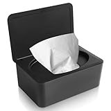 Feuchttücher Box, Feuchtes Toilettenpapier Box Feuchttücherbox Schwarz, Feuchttücher Box Baby,...