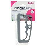 Sorbo Fugenbürste Badezimmer – Ergonomische Reinigungsbürste mit Nylonborsten – Für...