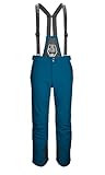 killtec Herren Skihose/Ski-Trägerhose mit abzippbarem Latz und Kantenschutz Larok, dunkelpetrol, M,...