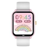 Ice-Watch - ICE smart junior 2.0 Pink White - Rosafarbene Connected Watch für Kinder mit weißem...