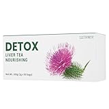 Detox Tee, hilft bei der Entgiftung der Leber, unterstützt die Leberregeneration und eine gesunde...