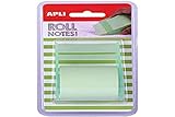 APLI 18191-Haftnotizspender 50 mm x 8 m pastellgrün
