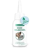 Silberkraft Ohrmilbenöl 50 ml für Hunde, Katzen und andere Haustiere, wirksames Pflege-Mittel...