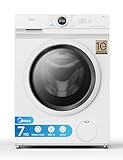 Midea MF10EW70B Waschmaschine / 7kg / 1400 U/Min/EEK A/Inverter Quattro Motor/Dampffunktion/Grosse...