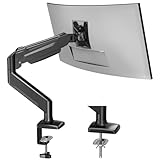 BONTEC Monitor Halterung für 13-32 Zoll Bildschirm Hält 3-9 kg, Gasdruckfeder Arm, Neigbar,...
