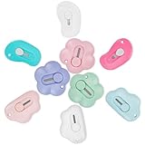 STNRST-IN Tragbarer Mini Box Cutter, Niedliche Cloud Blumen Formen Kunstmesser mit...